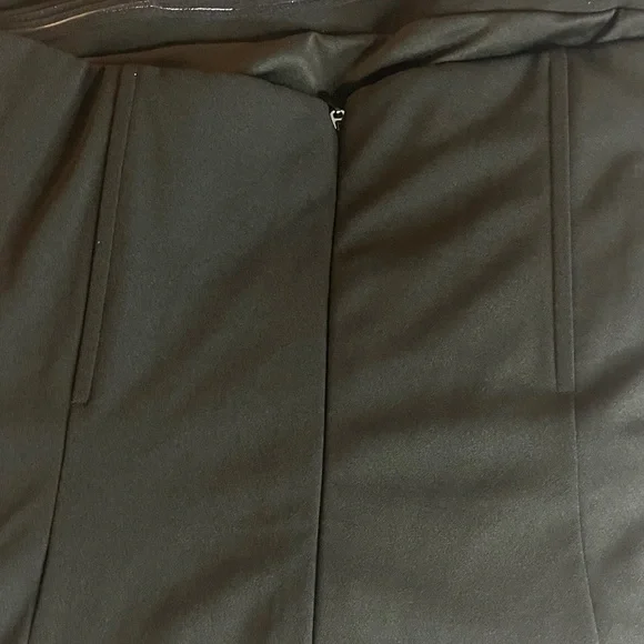 New York & Company Black strapless Dress with Cream Cascading Rosette- NWT- Larg - Picture 7 of 10